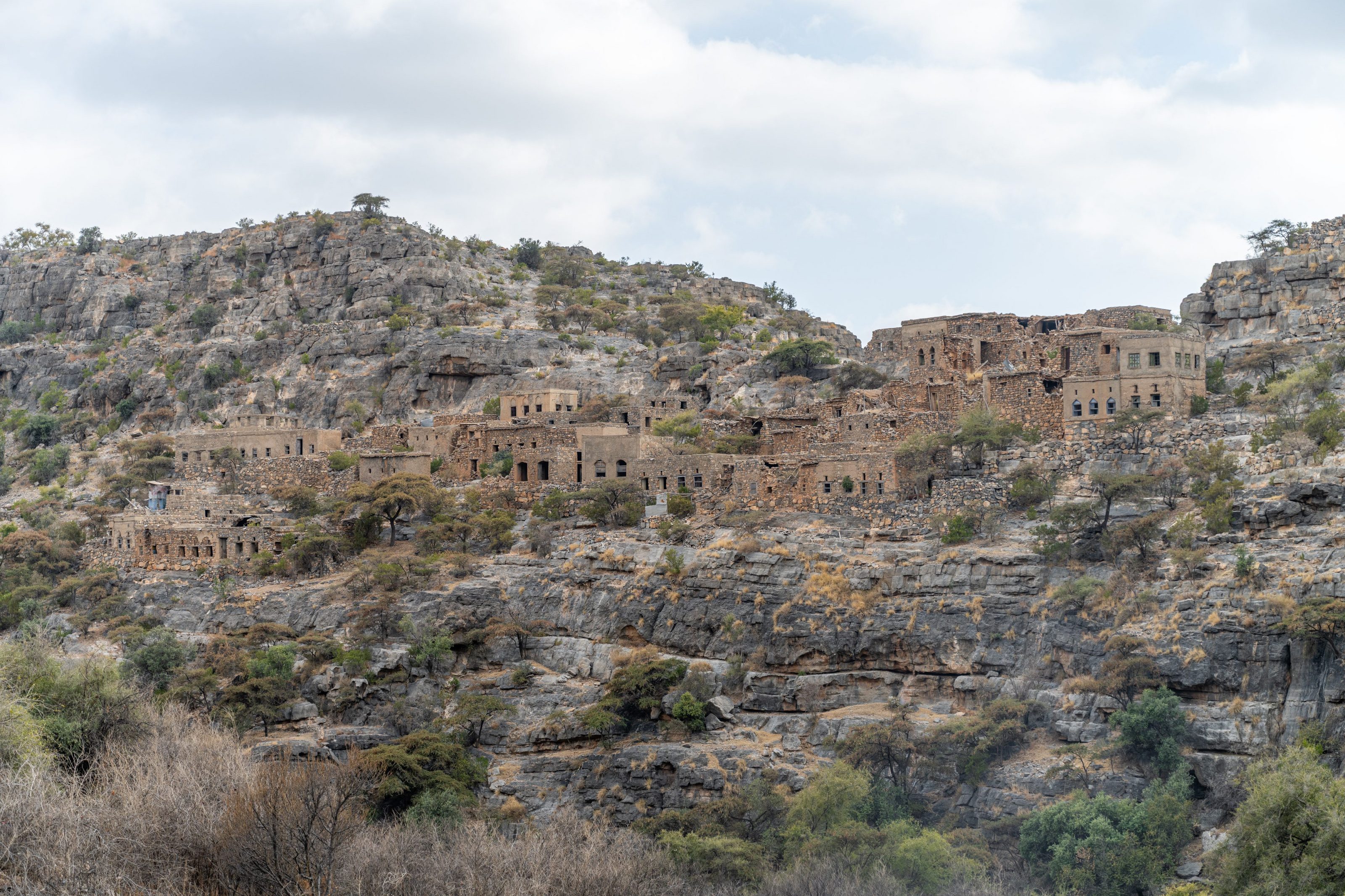 Traditional earthen architecture in Nizwa