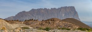 Wide mountain landscape near Al Ayn