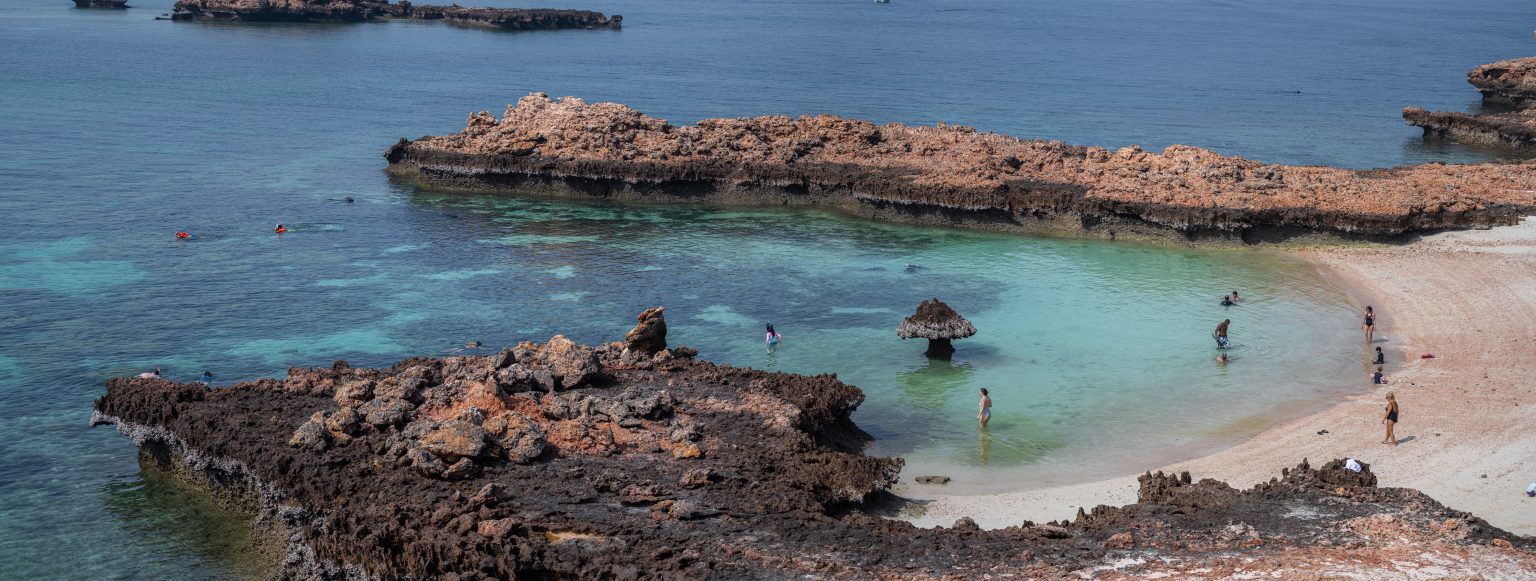 Sea and islands at Daymaniyat